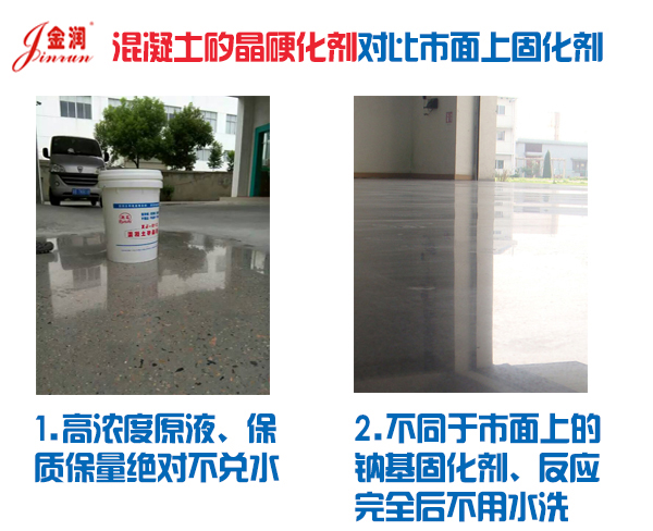 金潤硬化劑對比市面硬化劑